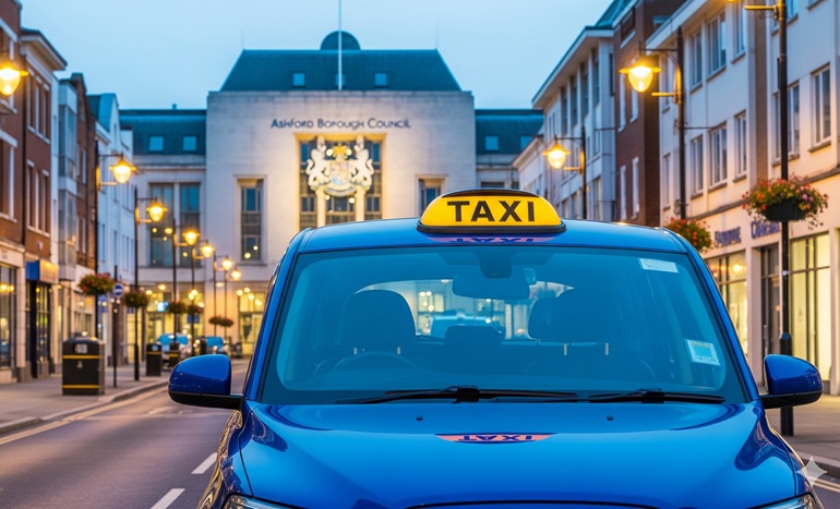 Unique Taxis in Ashford providing comfortable and safe taxi journeys across Ashford Kent