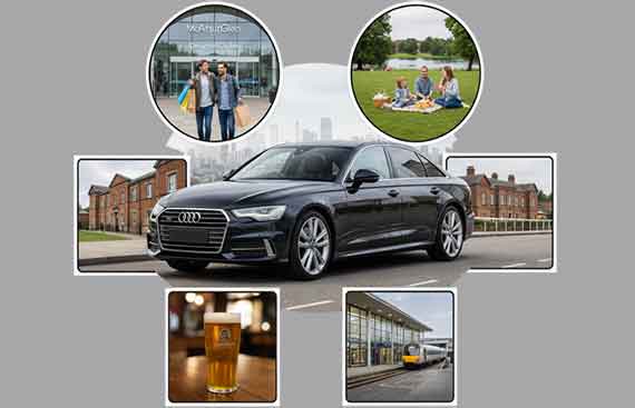 Reliable Ashford taxis providing local and long-distance travel in Ashford Kent.